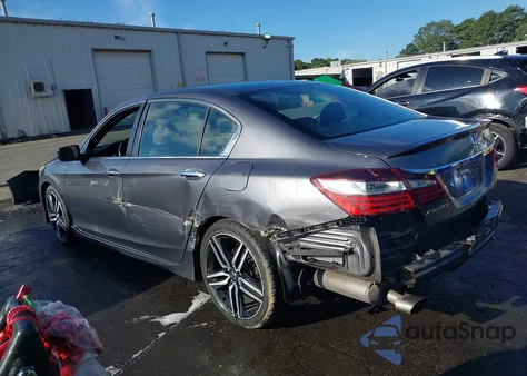 2017 Honda Accord Sport из США, поврежденный, VIN 1HGCR2F53HA095467